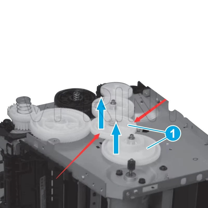 Engrenagem Motora Recondicionada para HP LaserJet Pro M125 M126 M127 M128 M 125 126 127 128 Máquina de Impressão Dtf