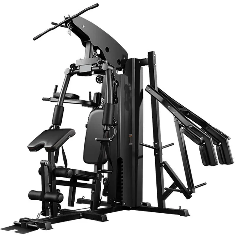 3 Station Strength Training Multi Gym Exercise Equipment Multi Function ...