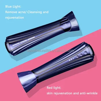 Rechargeable RF EMS LED Anti-Aging Beauty Device Home Use Skin Rejuvenation Wrinkle Removal Beauty Machine with Type-C Cable