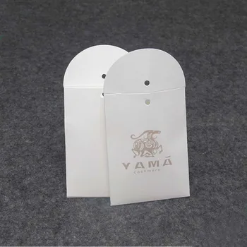 Custom Logo  Paper Envelope Spare Button Bag for Garment