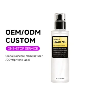 Korean Face Skin Care Product Anti Aging Wrinkle Dull Skin Fineline Collagen Hydrating Snail Mucin 96% Power Repairing Serum