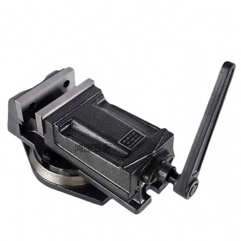 QH80 Precision Milling Machine Vise 80MM Machine Vice With Swivel Base for Milling Machine 3/4/5/6/8inch
