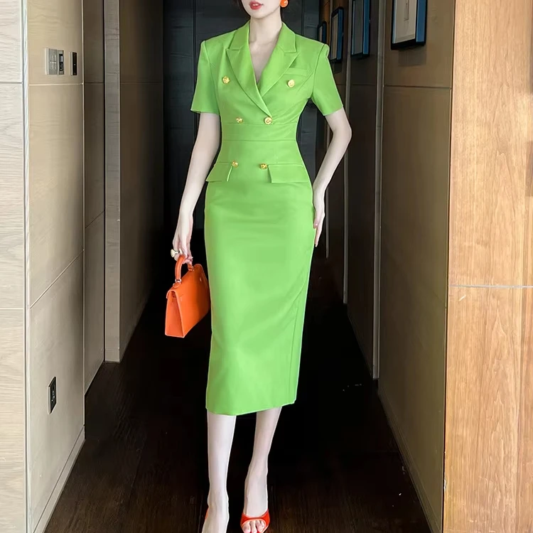 High Quality Casual Work Office Dresses Formal Straight Ladies Summer  Dresses Fashion Clothing for Women| Alibaba.com