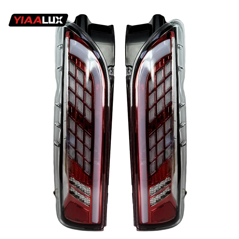 For Toyota Hiace 2019 2020 Led Rear Tail Light Drl Stop Light Turn Signal Lamp Backup Lamp Led Tail Lights supplier