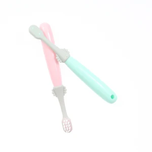 Escovas De Dente Baby Small Size Little Toothbrush Cute Anti-slip Premium High Quality Tooth Brush Kids OEM