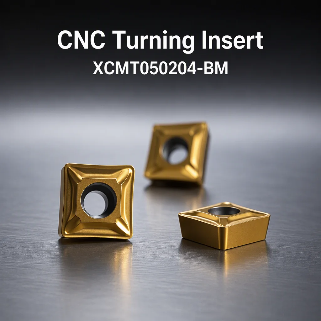 XCMT050204-BM Indexable Drill Insert for CNC Drilling Tools, High Precision and Stable Cutting Performance