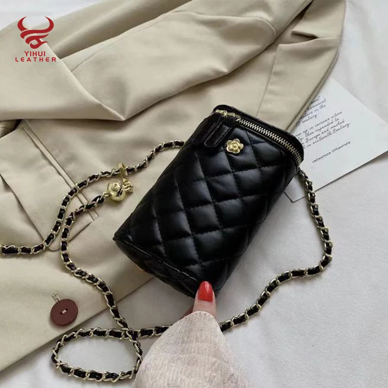 Fashion Woman Synthetic Leather Cell Phone Bag Shoulder Purse Wallet PU Leather handbag