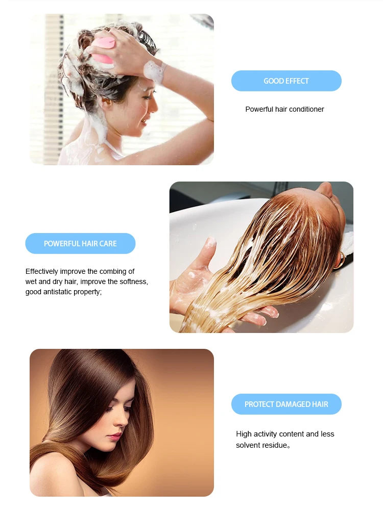 90% Active Content Behentrimonium Methosulfate BTMS Cationic Surfactant for Hair Conditioner in 20kg/box with 2 Years Shelf Life