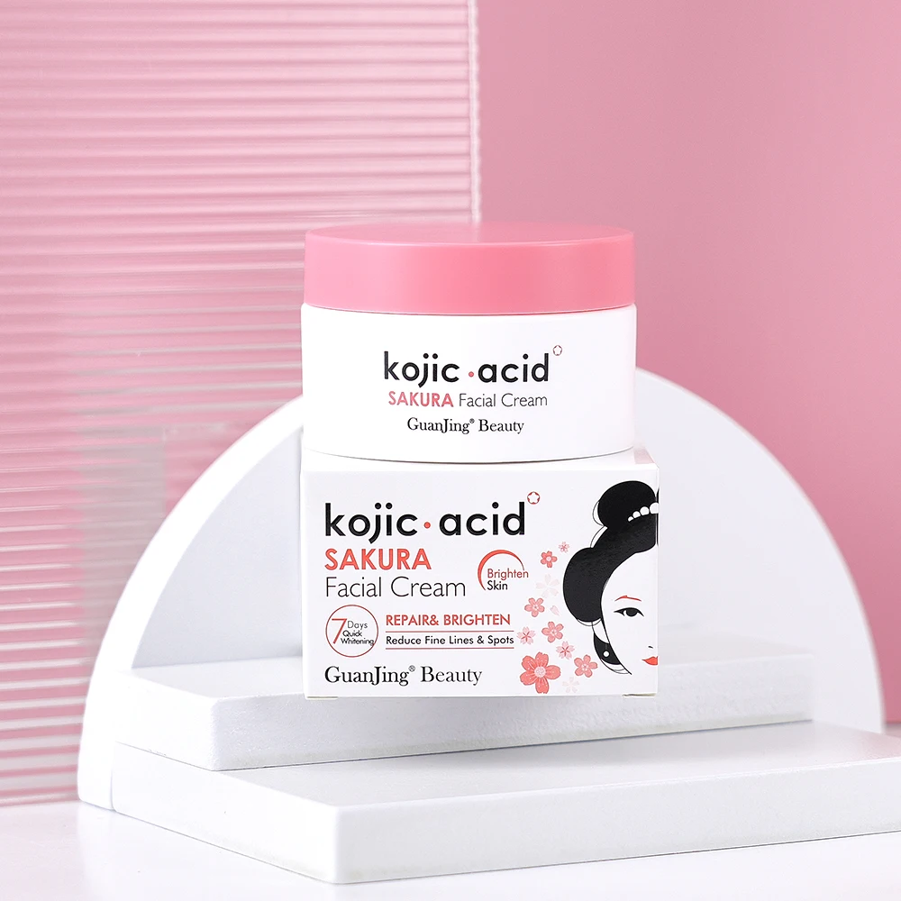 New Sakura Facial Cream - 7 Days to Brighten Skin, Reduce