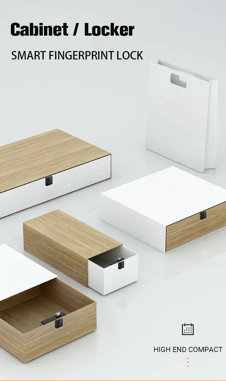 Biometric Fingerprint Lock Electronic Keyless Drawer Digital