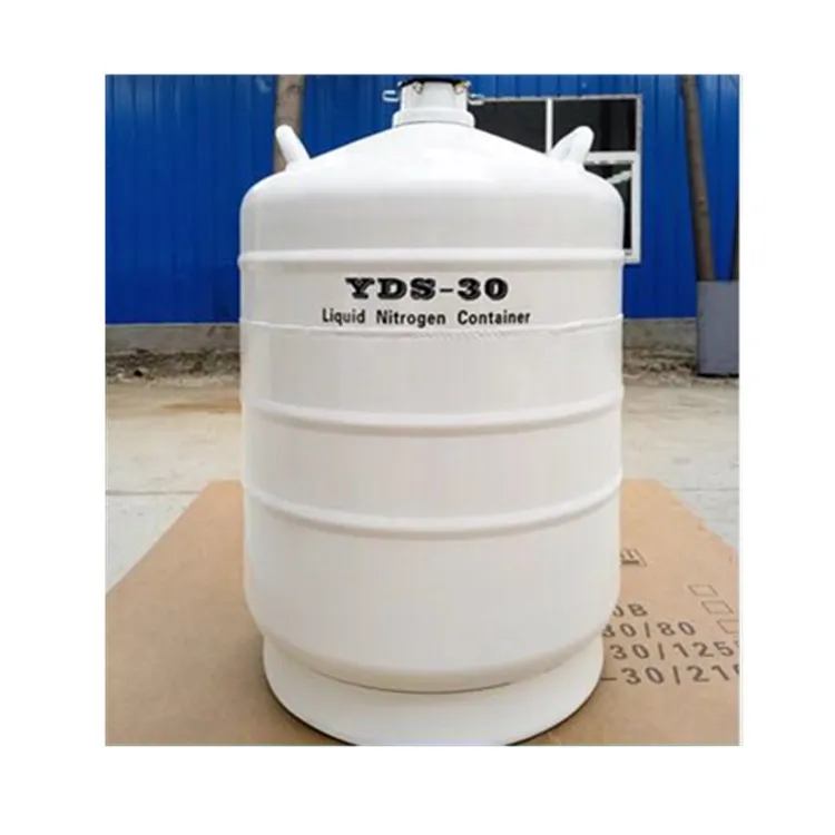 YDS-30 液体窒素タンク30L アルミニウム 畜産牛の精液凍結保存用 - その他