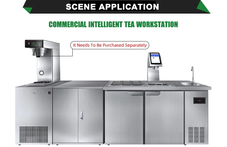 Efficient Bubble Tea Dispensing with Intelligent Workstation