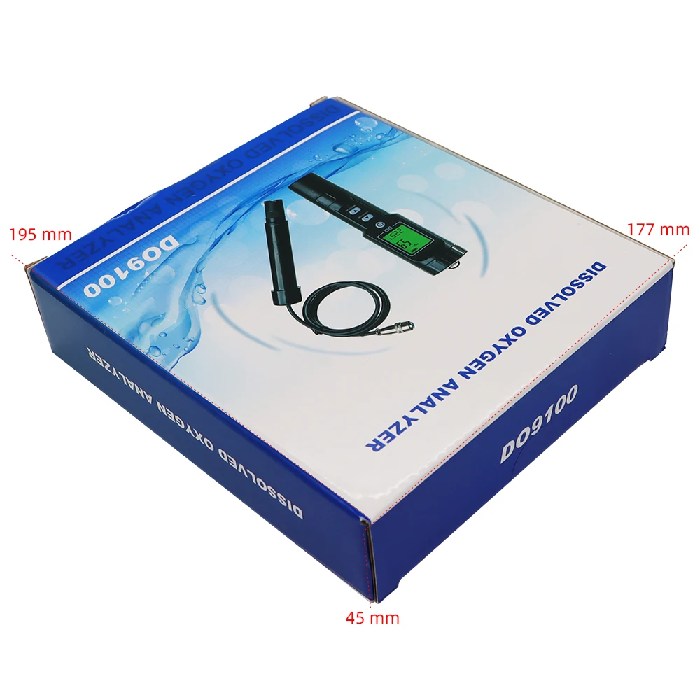 Dissolved Do Oxygen Meter Probe Tester 0-40mg/l saturation: 0.0-300% Do9100, Men's, Size: One Size