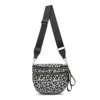 Black White Leopard Print