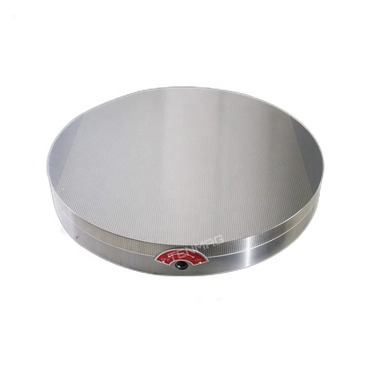 D350 Milling Machine Quick Positioning Magnetic Plate Clamping Circular Fine Pole Permanent Magnet Chucks