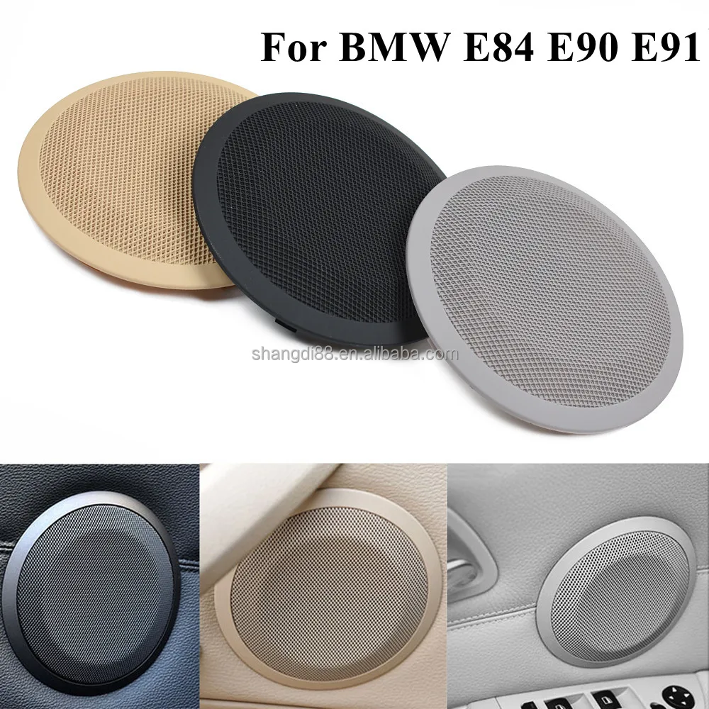 Bailongma Car Roof Microphone Cover Trim ABS Stainless Steel Speaker Audio Trim Interior Car Accessories Stickers Fit for BMW 1 3 4 5 7 Series X1 X3 X4 X5 X6 F30 F25 G05 F10 F20 G20 G38 2pcs Black 