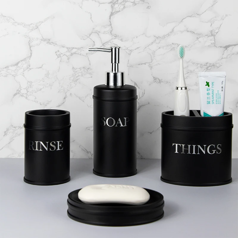 Bathroom Products Marble Look Household Luxury Hotel Resin Bathroom