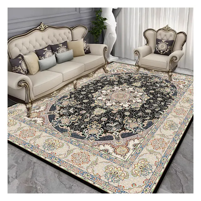 Stain Resistant Washable Rug, Machine Washable Rug with Non-Slip, Area for Living Room Bedroom Dining Home Office Area Rugs