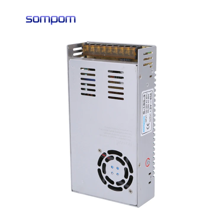 SOMPOM 3v60a180w Switching Power Spym 180w Switch Power Supply for Led