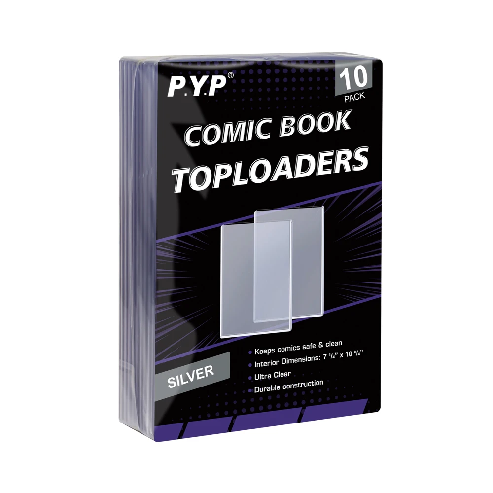 Starre 5 Mm Kunststoffhalter BCW 20 Ct Current Comic Book Toploader | Top-Loader-Halter Für Card Sleeves