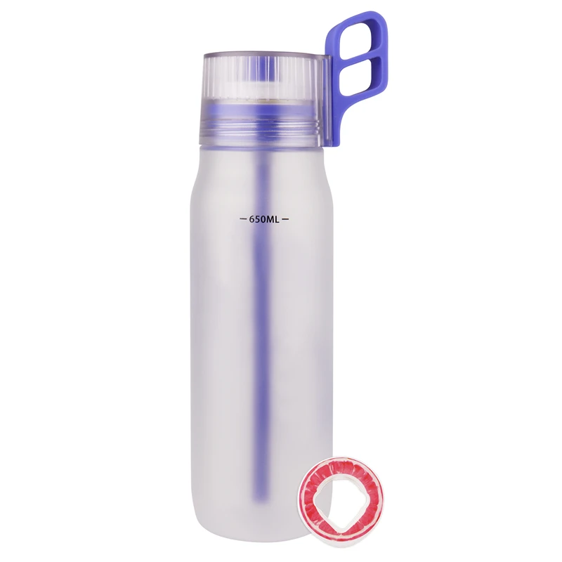 650ml air flavored water bottle with