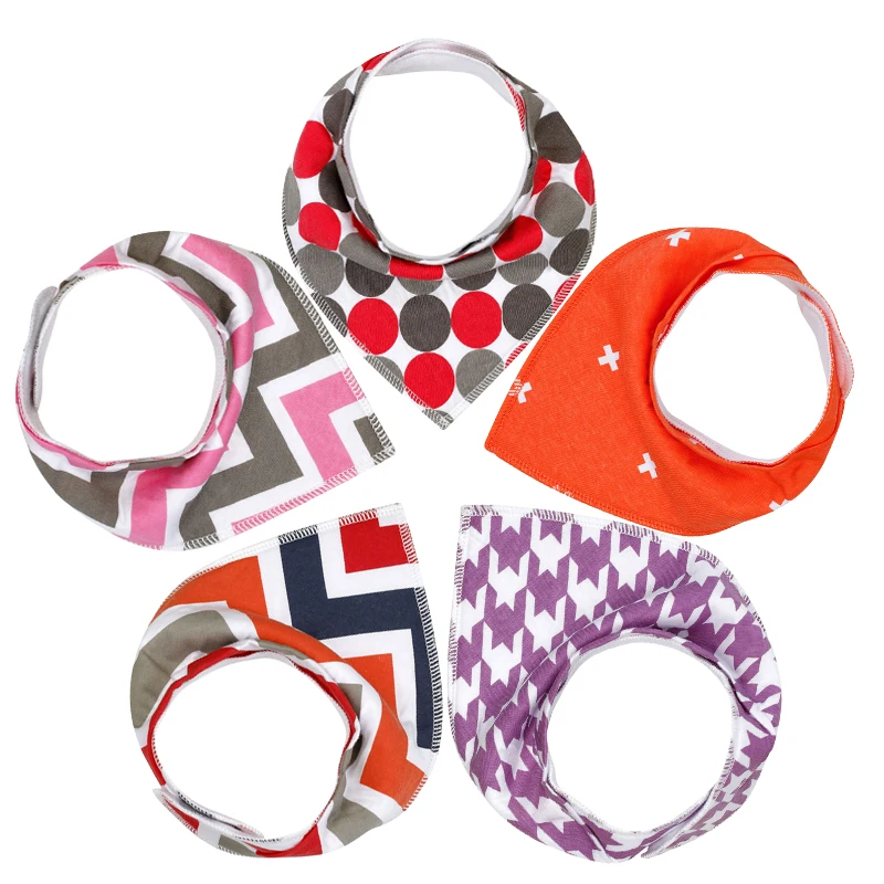 Hot Selling Best Baby Bandana Bib Newborn Feeding Drool Bibs Solid Colors Set for Teething and Drooling supplier