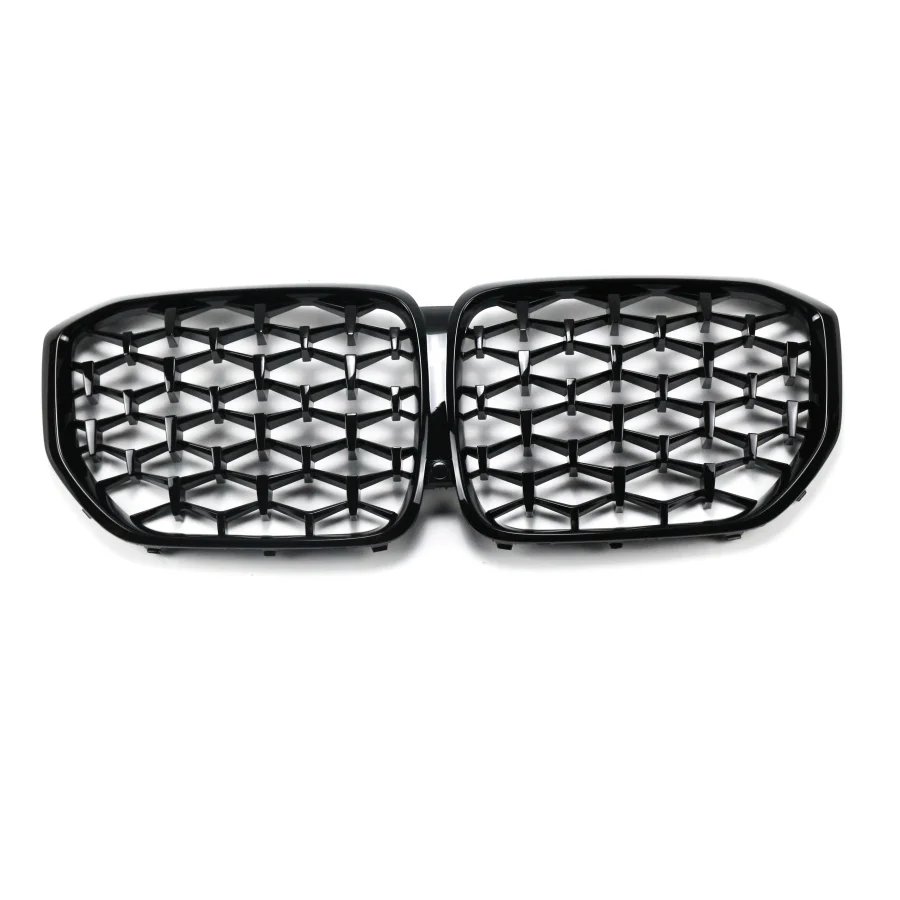 TIYPEOR  Kidney Front Grille for Bmw X5 G05 2019- 2023 Car ABS Gloss Black Auto Part Gloss Black Diamond Line