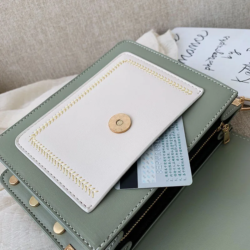 Xinyu Rts Pu Leather Chain Crossbody Bags 2021 Women Luxury Hit Small