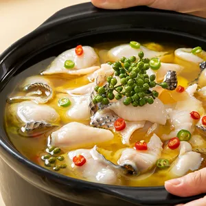 210g Chinese Traditional Spicy Sichuan Pepper Fish Seasonings for Restaurant and Retail Packed in Bag