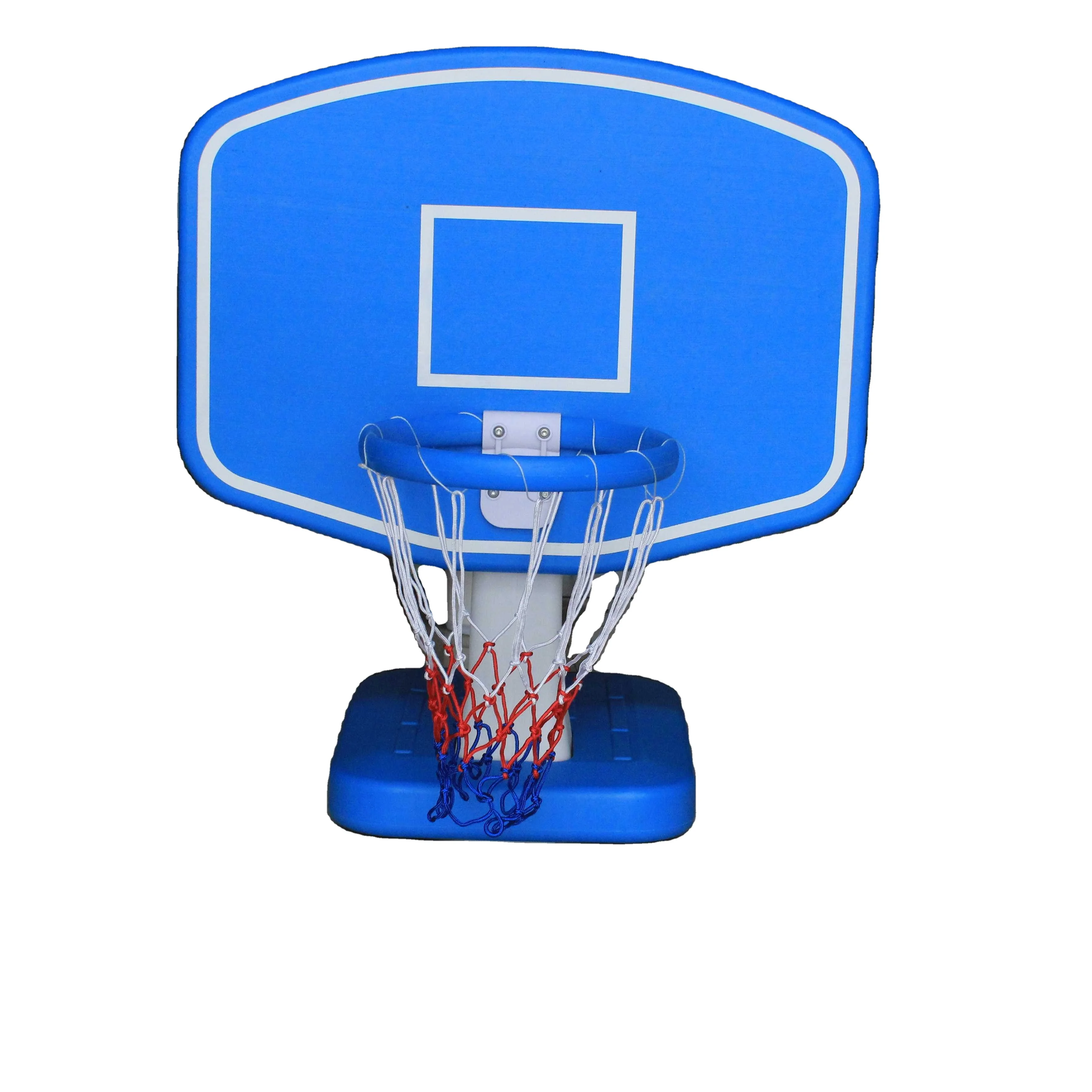Clear Shot Poolside Fillable Base Pool Basketball Hoop Outdoor