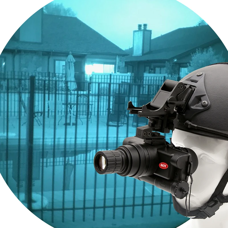 MHNV中国Gen2 +/Gen3 PVS7ナイトビジョンゴーグル白/緑リン蛍光