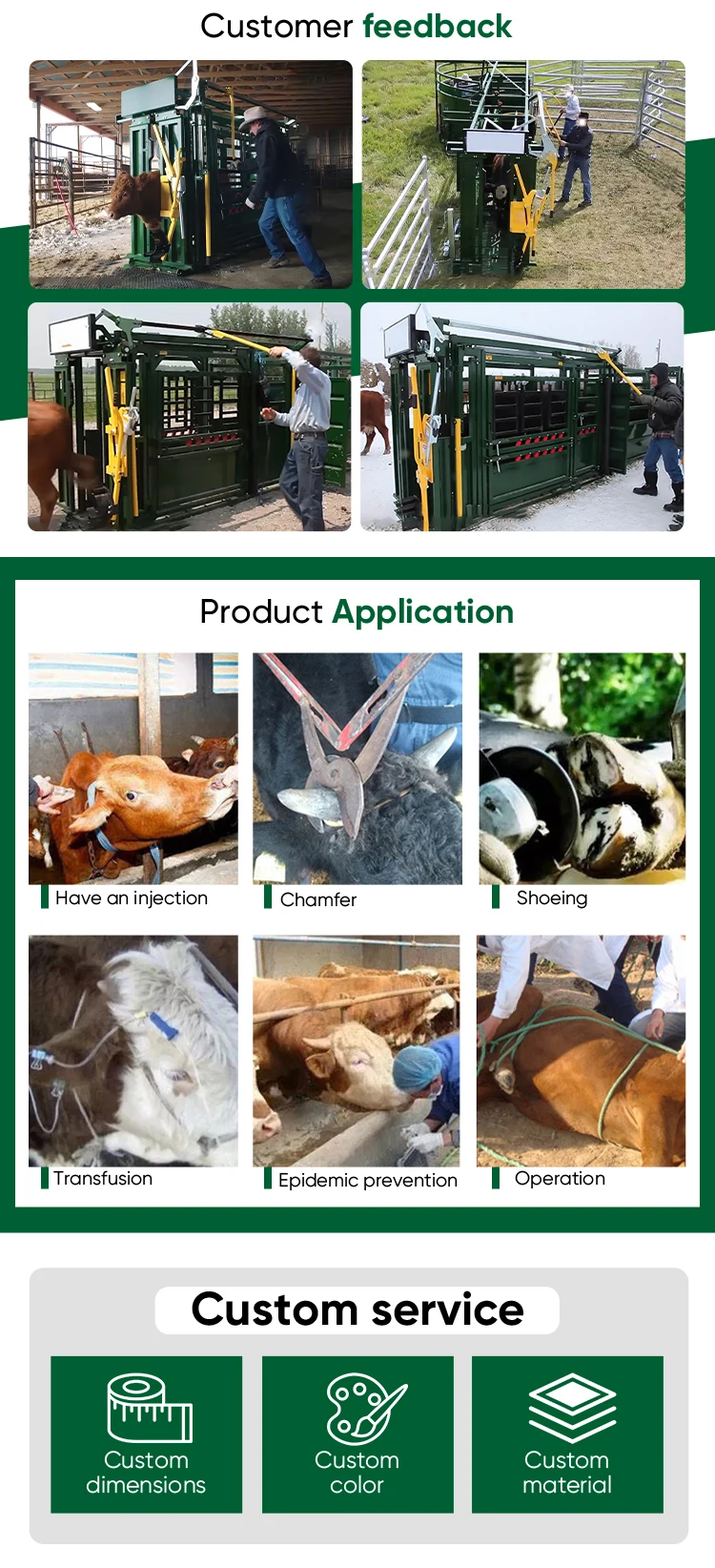 Galvanized Cattle Handling Equipment Heavy Duty Cattle Crush Used Price ...