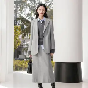 HARCHOY Factory Direct Women's Plus Size Suit Sets - Oversized Comfortable Office Wear