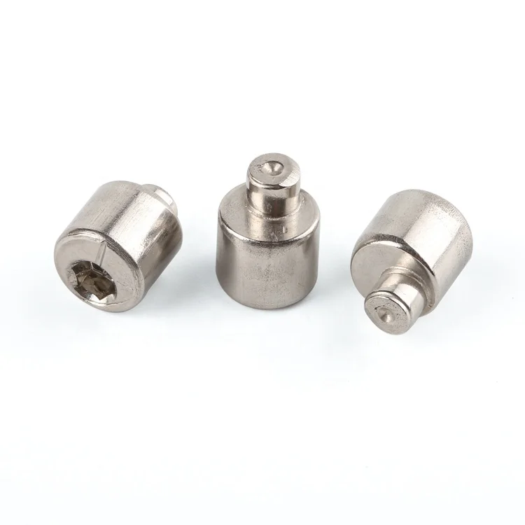 Customization fasteners off-center rivet hex socket stainless steel screwsfor doors and windows