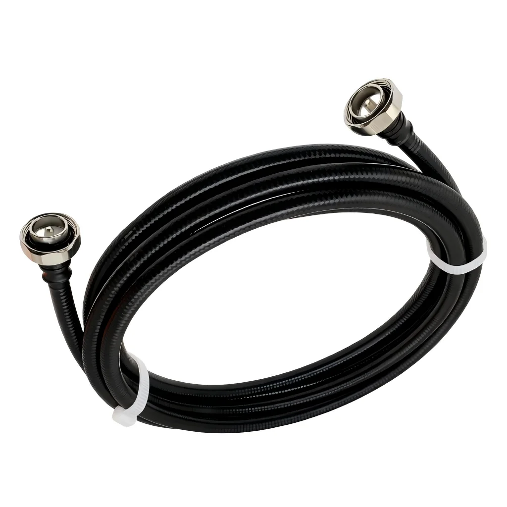Factory L29-J-1/2 Flex-L29-J Cable Assembly 1/2 Flexible RF Coaxial Cable 7/16 DIN Male to 7/16 DIN Male