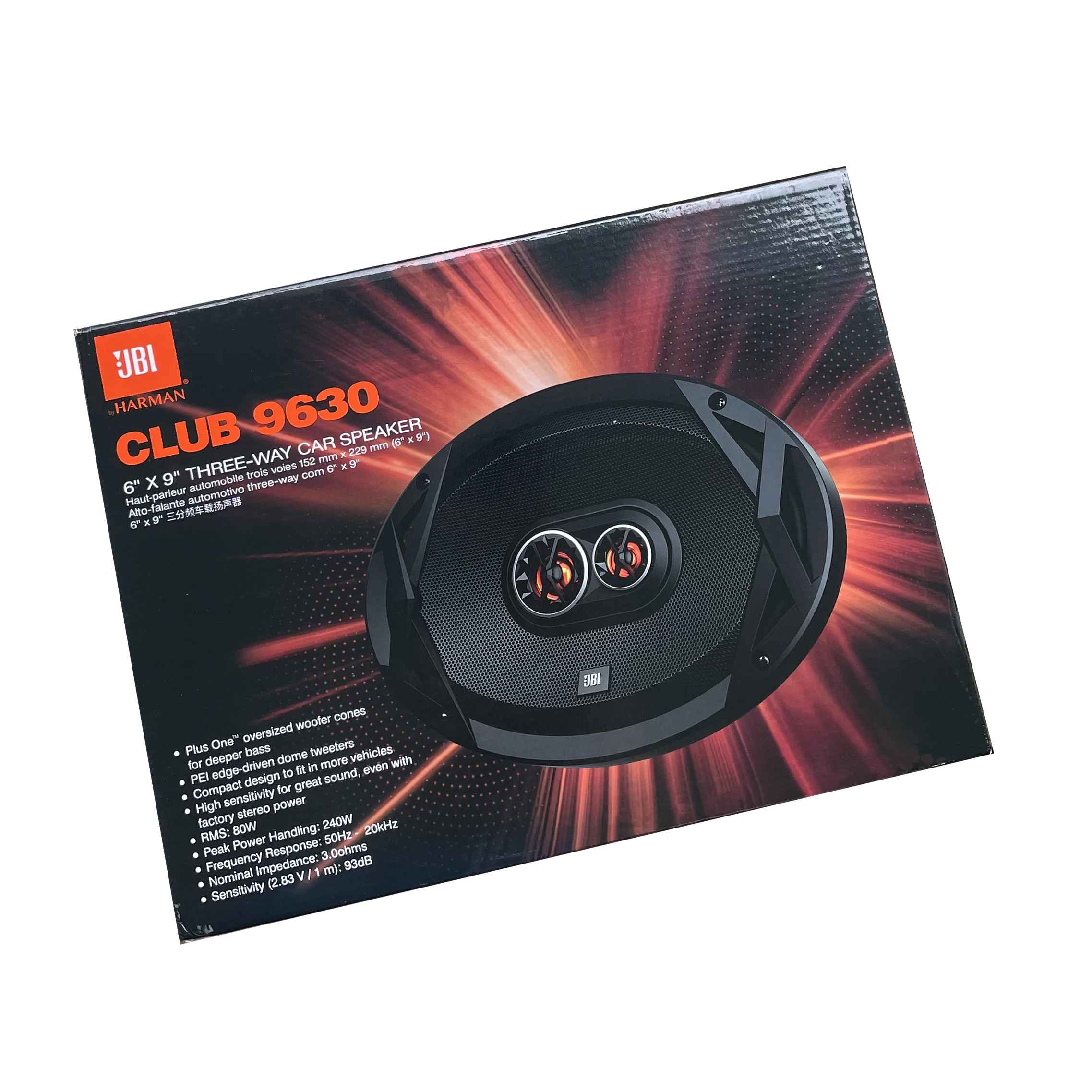 JBL CLUB 9630 - Premium 6x9 Inch Car Speakers for Audiophiles