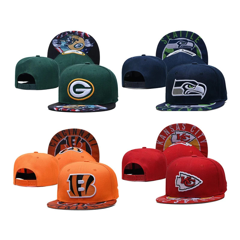 Ready To Ship Embroidery Nfl Hat Us Sports Snapback Caps For Team - Buy ...