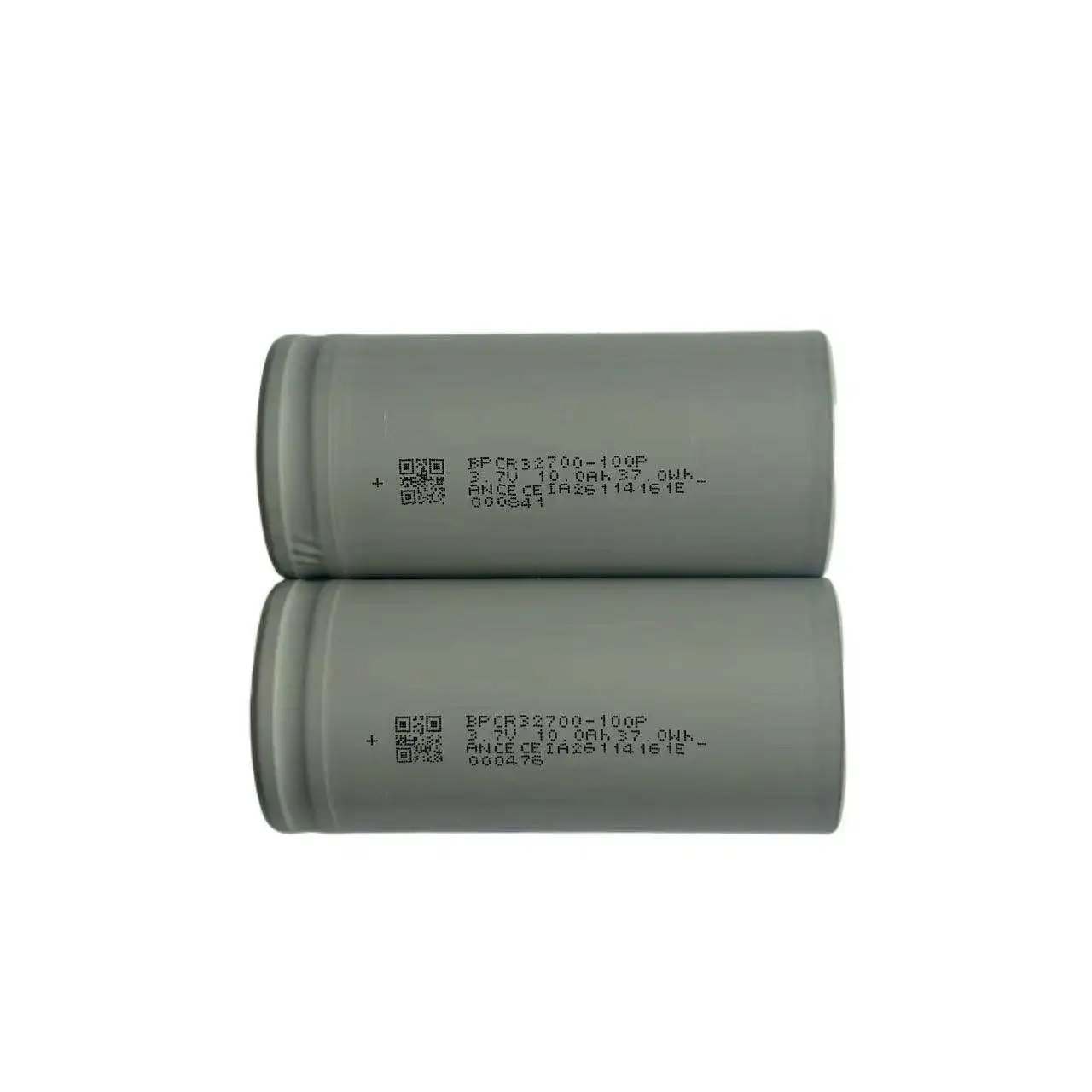 3.6V 10000mAh 32700 100p Cylindrical Lithium Ion Cell LiFePO4
