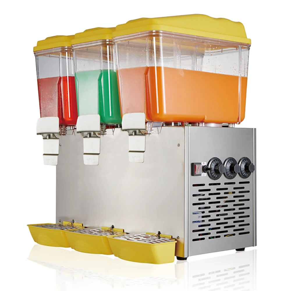 Two Function Spraying / Stirring 15L 2 Tanks Hot Sale Juice Dispenser Machine Juice Dispenser Beverage Dispenser