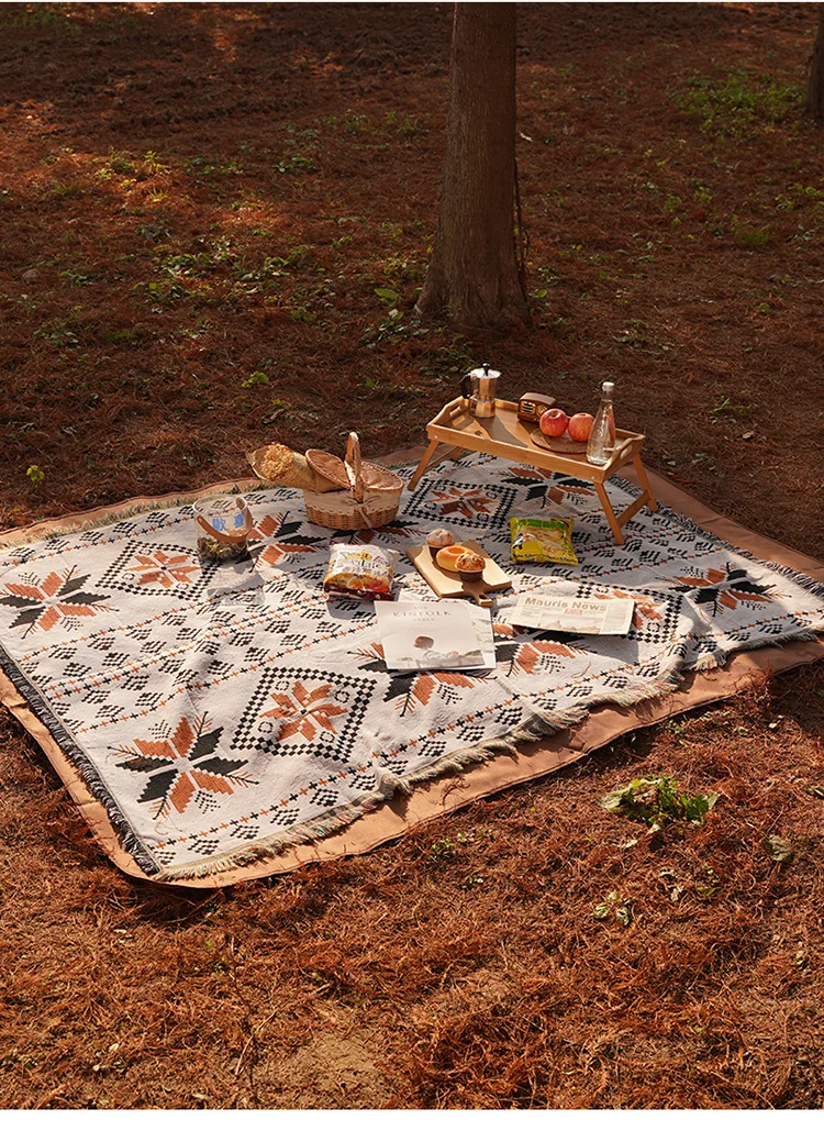 Picnic Gifts Waterproof Foldable Folding Outdoor Camping Fleece Picnic