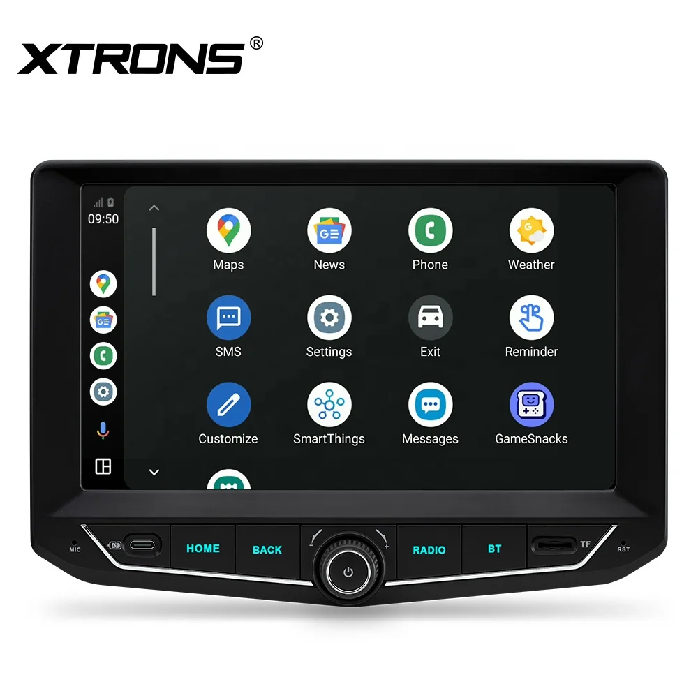 XTRONS 9 Inch 4+64GB for Jeep Wrangler Octa Core 2.2GHz Android 14 Car Stereo AKM DSP Global 4G Gyroscope Sensors Fast Charging