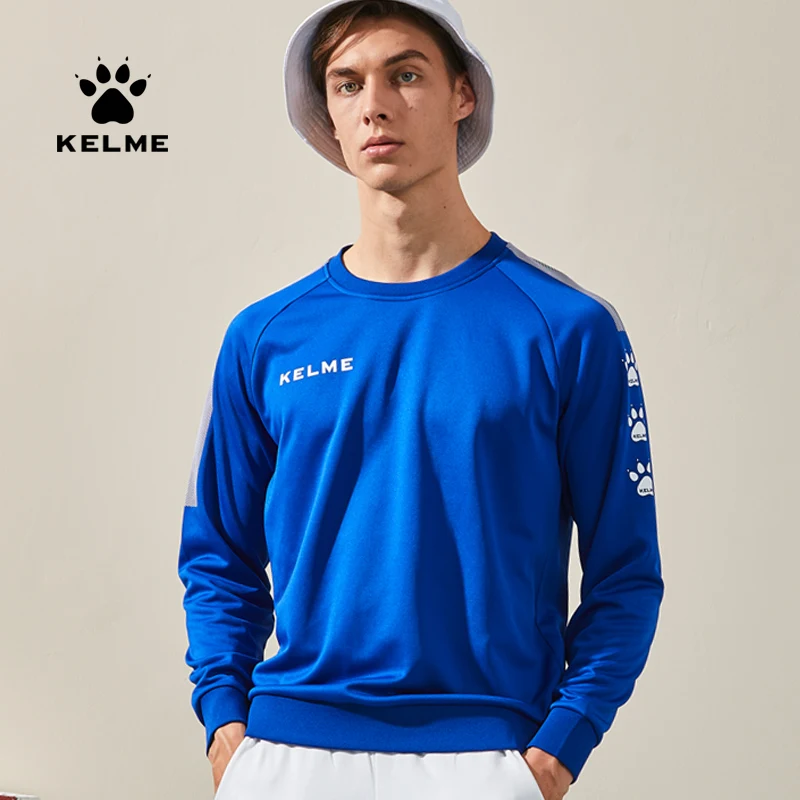 Новые поступления индивидуальный Свитшот KELME для взрослых мужчин спортивный свитшот тренировок по футболу повседневный футбола и