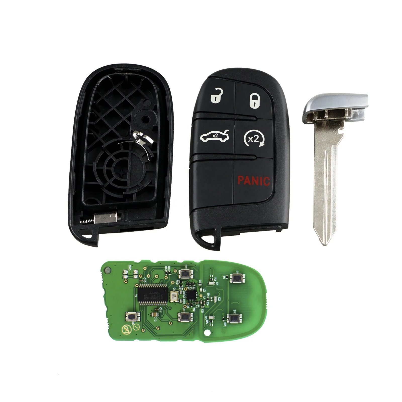Key Fob Cover For Dodge Accessories 5 Button Key Fob | INDIA