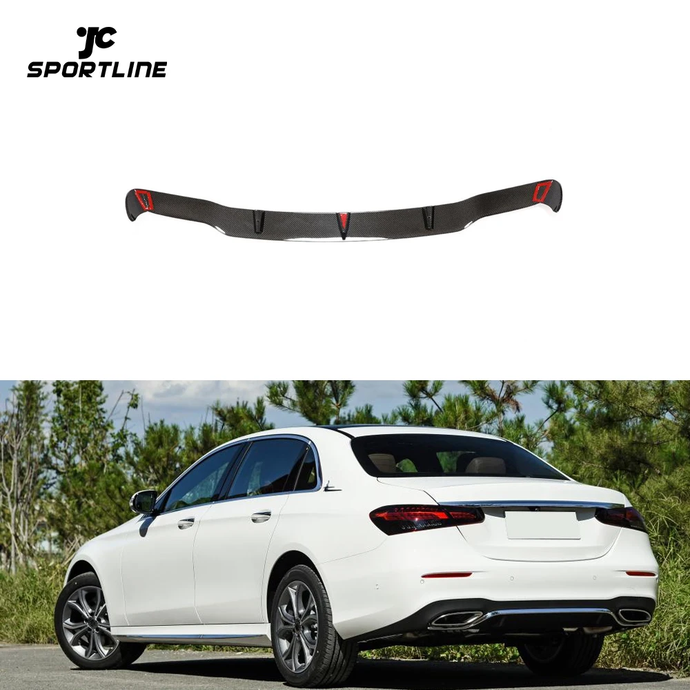 Dry Carbon Fiber W213 Rear Diffuser Lip For Mercedes Benz W213 E350