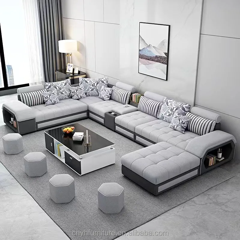 Alibaba Cave　ソファ Conjunto de Sofás Modernos de Luxo Japonês Estilo Árabe para Casa