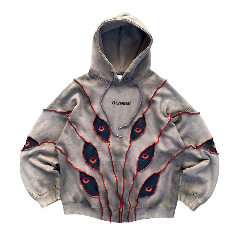 メンズウェア DECEMBERMAY embroidery Hoody Unisex2 Dalix Yin Yang Embroidered Fleece Zip Hoodie Cold Fall