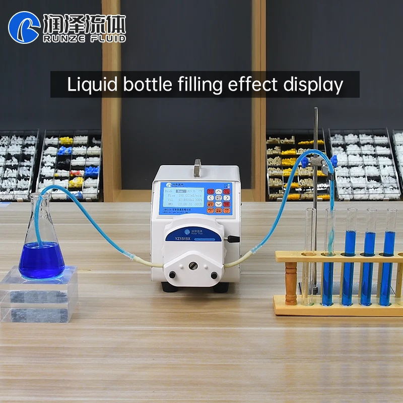 RS485 Communication Control Multichannel Dispense Peristaltic Pump for Honey Filling Line