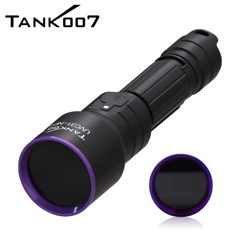 Tank007 Industrial Leak Detection NDT LED Torch 365nm Uv Flashlight Blacklight Flashlight Non-destructive Testing Linternas