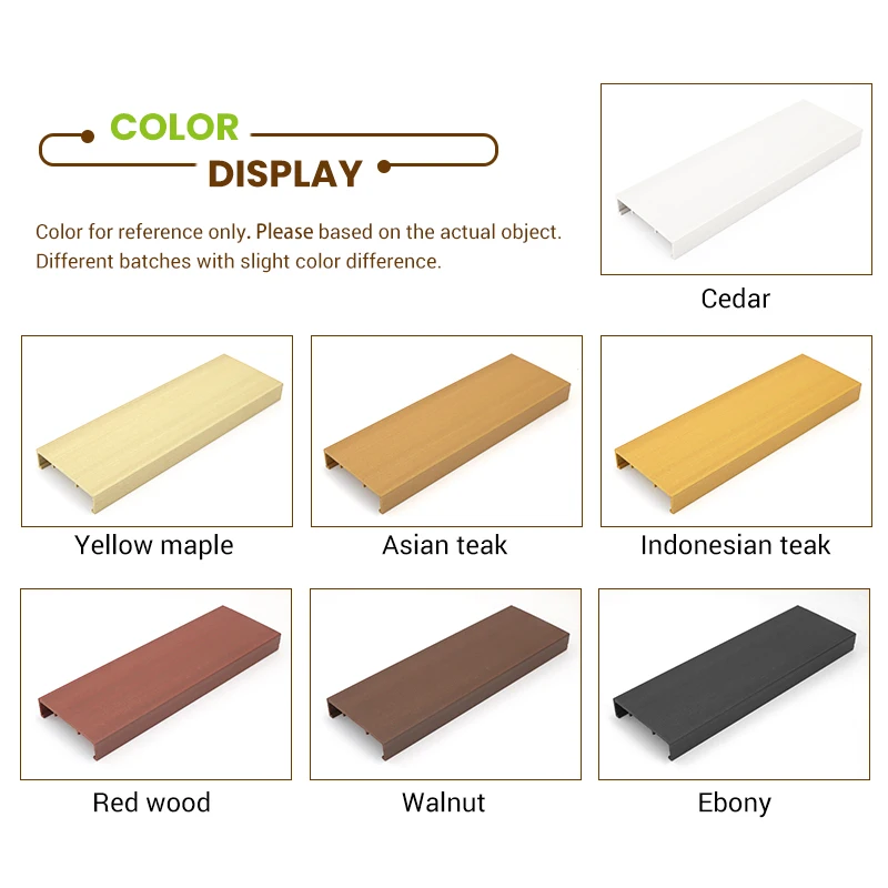 Plastic Composite Ceiling Decorative Roof Ceiling WPC  Modern Waterproof False Ceiling Wall Panel