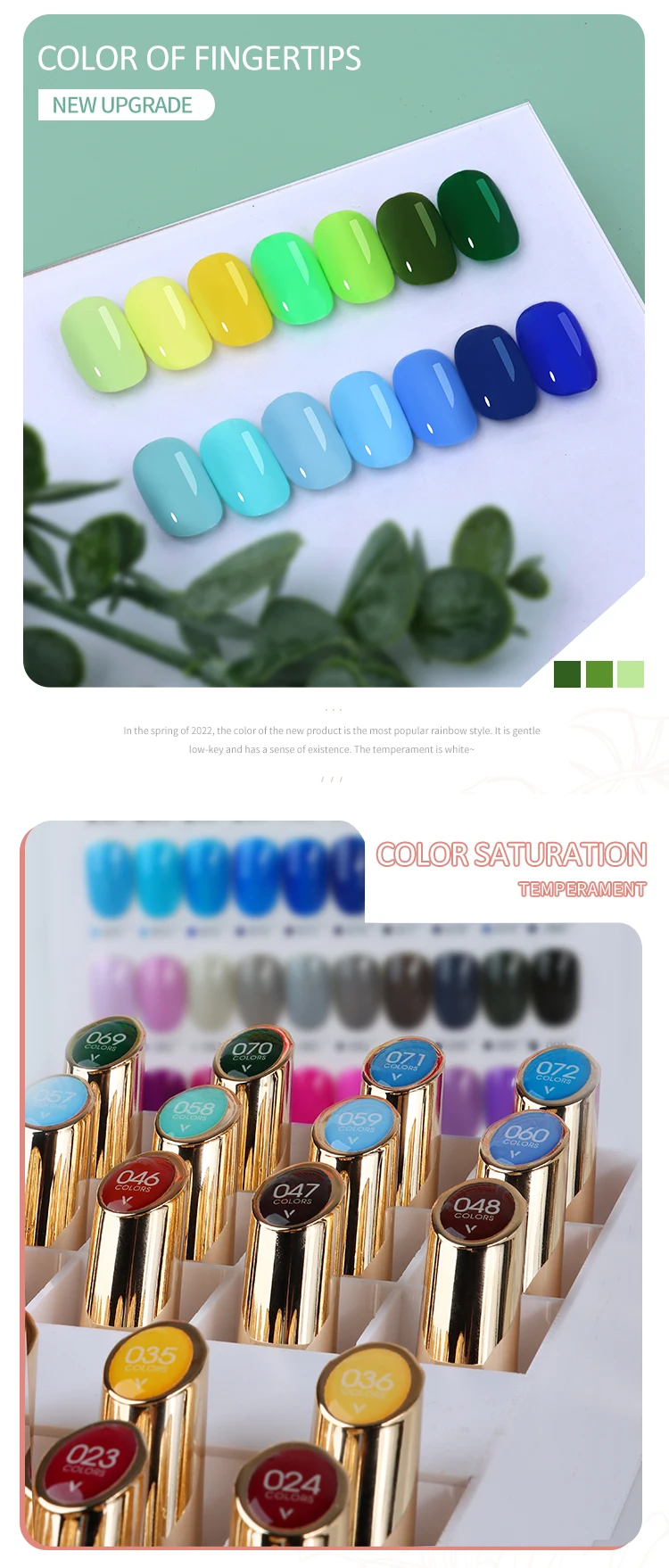 Vinimay Custom 100 colors Gel Polish UV Gel OEM Soak Off Gel Polish Free Sample Wholesale Nail Polish manufacture